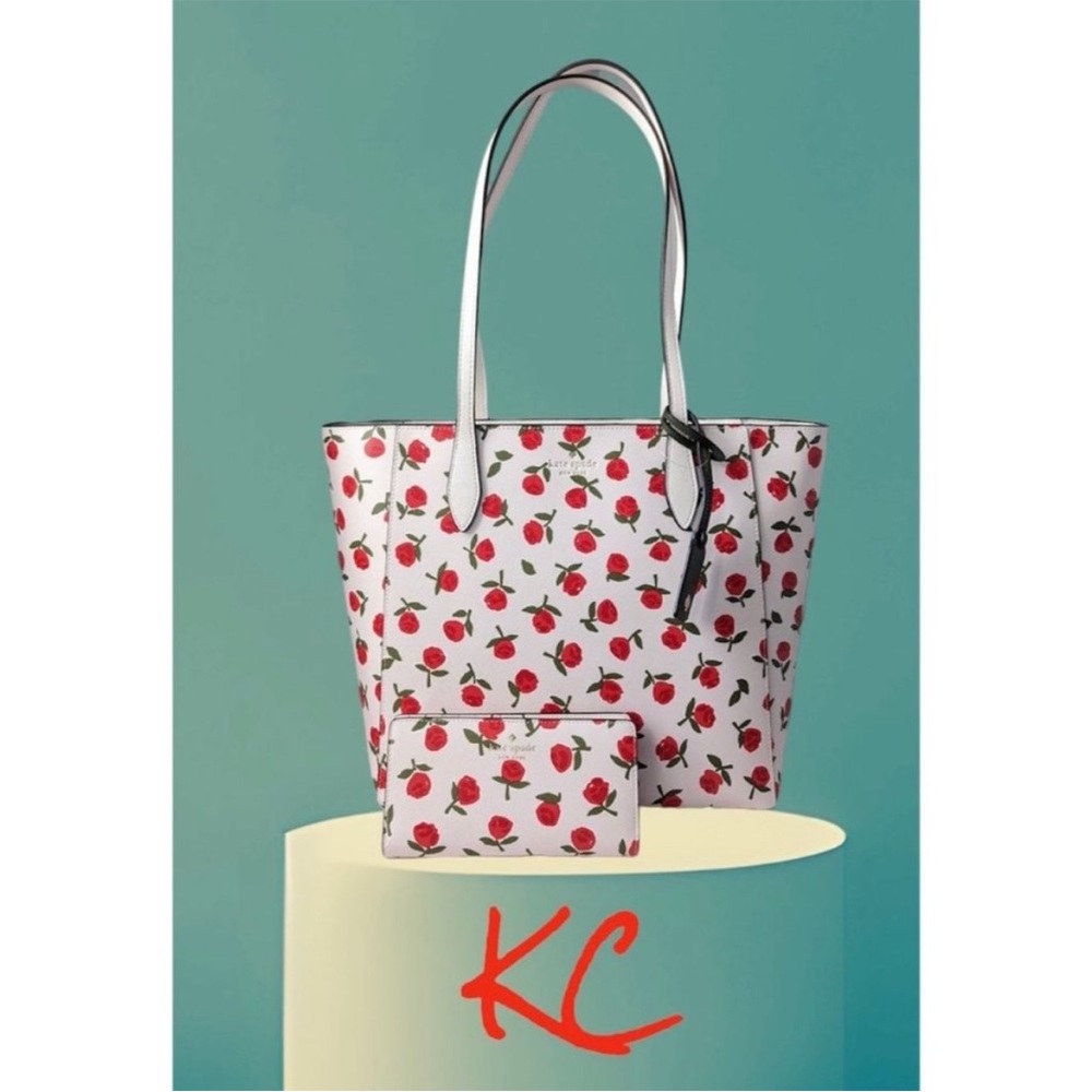 - Kate Spade new tag two piece rose tote & wallet new with tags